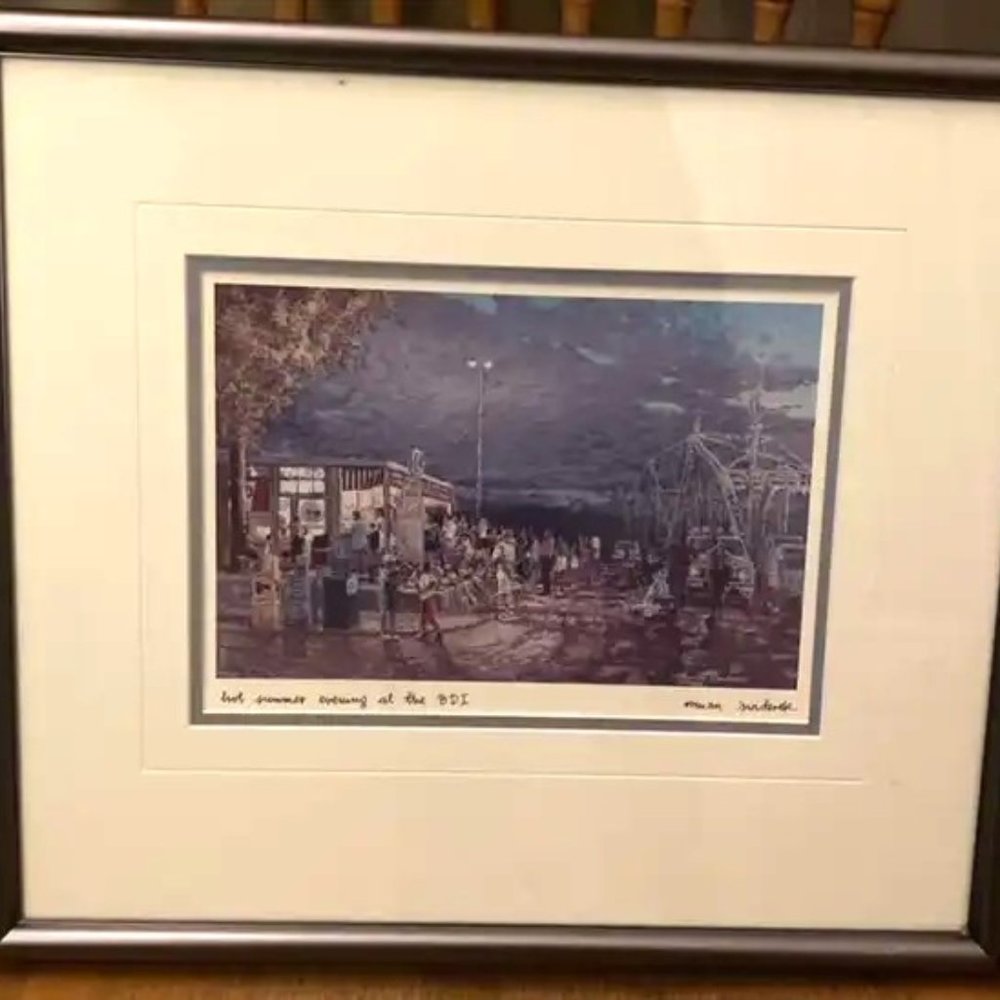 Roman Swiderek "Hot Summer Evening" Art Piece